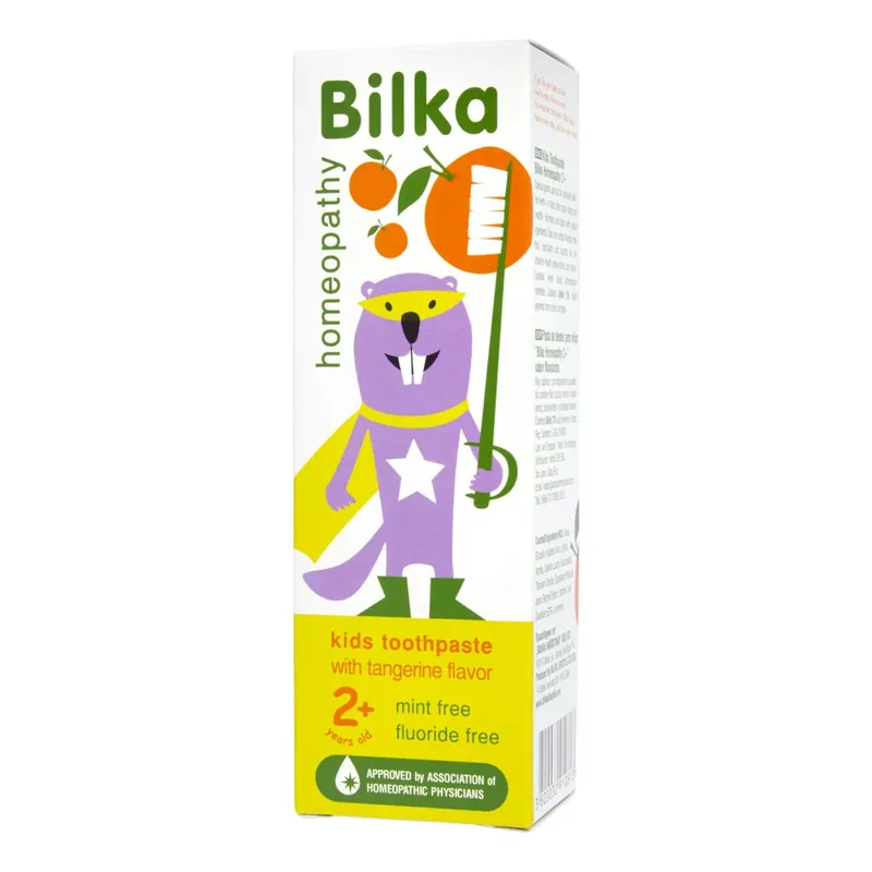 Bilka homeopátiás organic gyerek fogkrém 2 éves kortól 50 ml Árcsökkenés