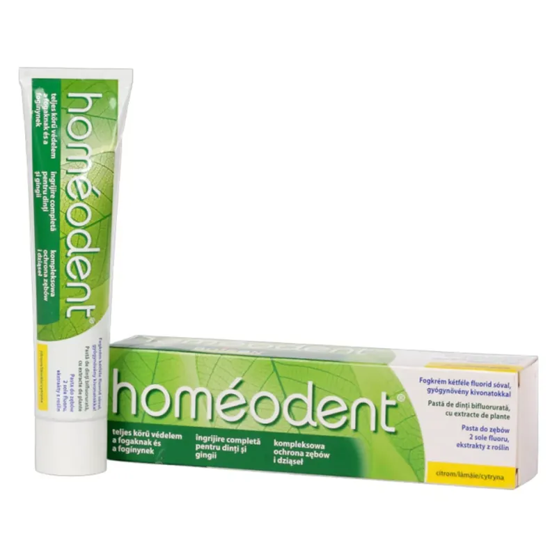 Homéodent 2 homeopátiás citrom ízű fogkrém 75 ml Vedd meg most