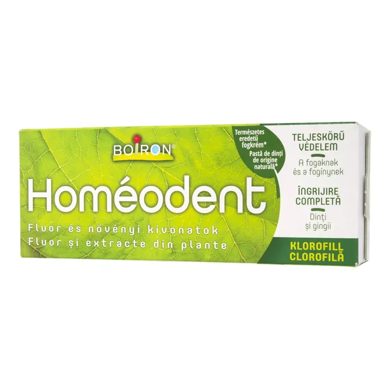 Homéodent 2 klorofilles fogkrém 75 ml Újdonság