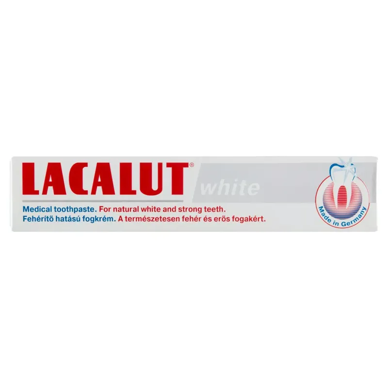 Lacalut White fogfehérítő fogkrém 75 ml Kedvezmény