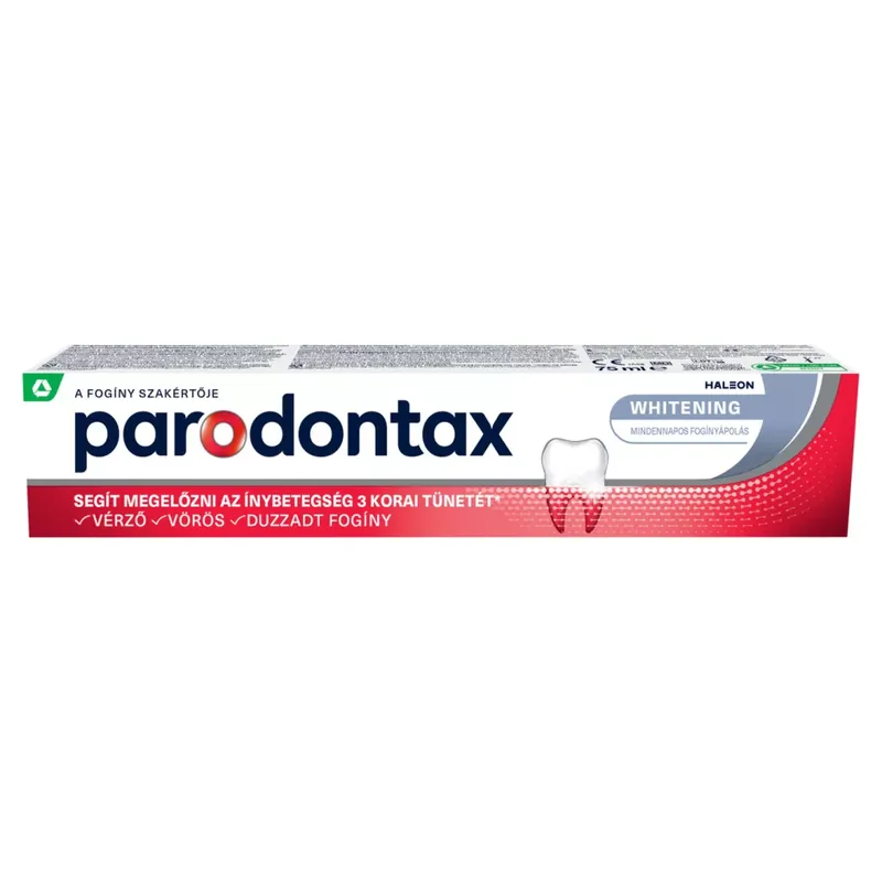 Bestseller Parodontax Whitening fogkrém 75 ml