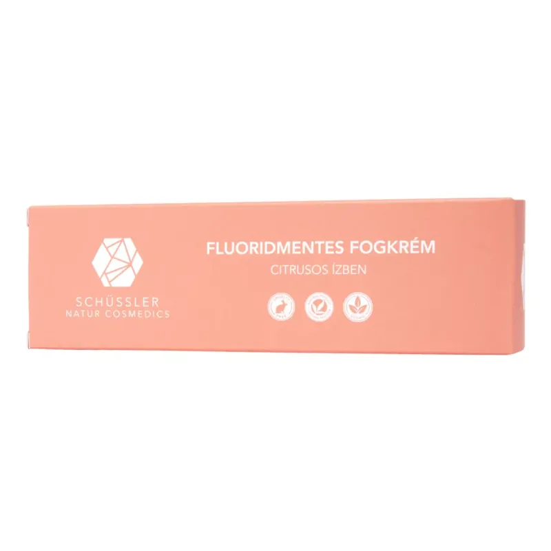Árcsökkenés Schüssler Fluoridmentes fogkrém citrus ízesítéssel 75 ml