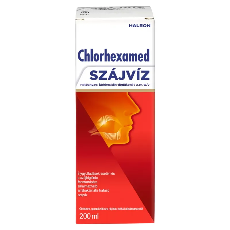 Chlorhexamed szájöblítő 200 ml Legkelendőbb