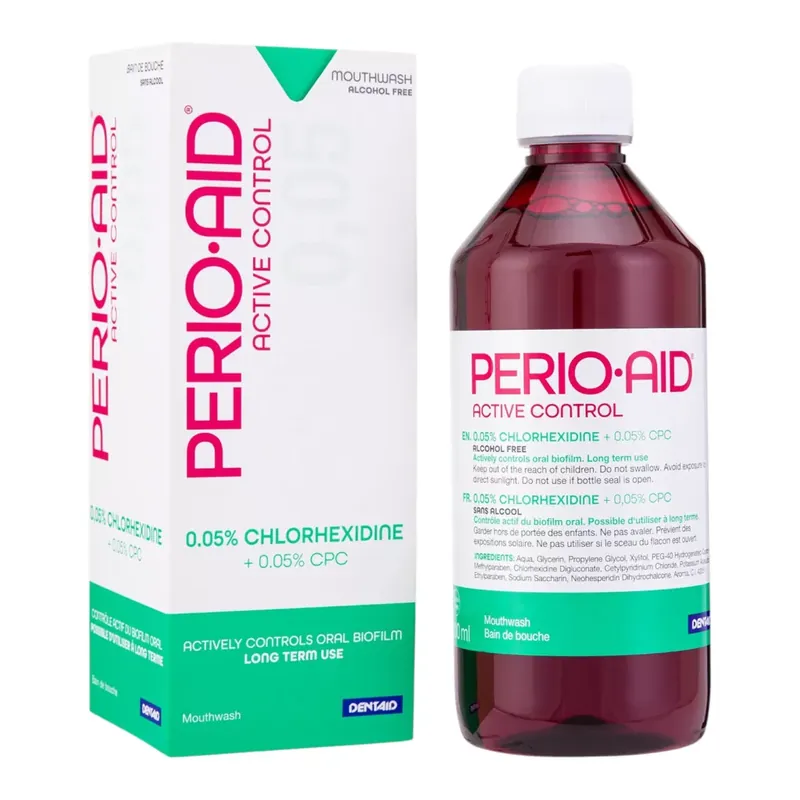 Kedvezményes ár Dentaid Perio-Aid Active Control szájvíz 500 ml