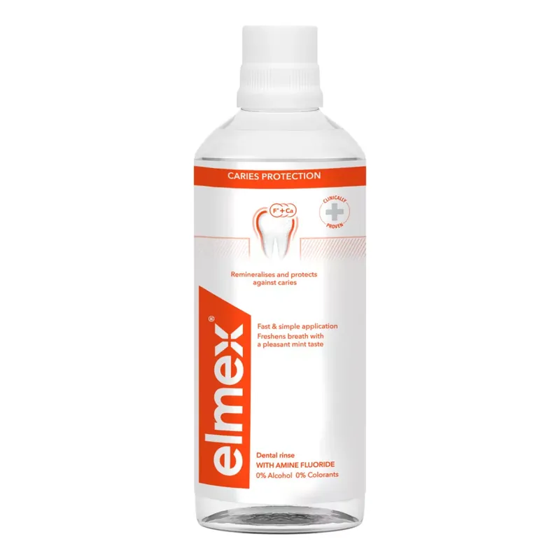Elmex fogszuvasodás elleni szájvíz 400 ml Azonnal elérhető