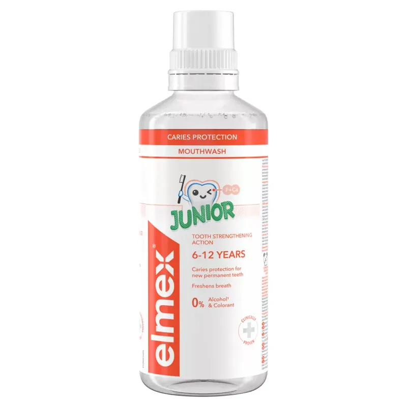Exkluzív ajánlat Elmex Junior szájvíz 6-12 év 400 ml