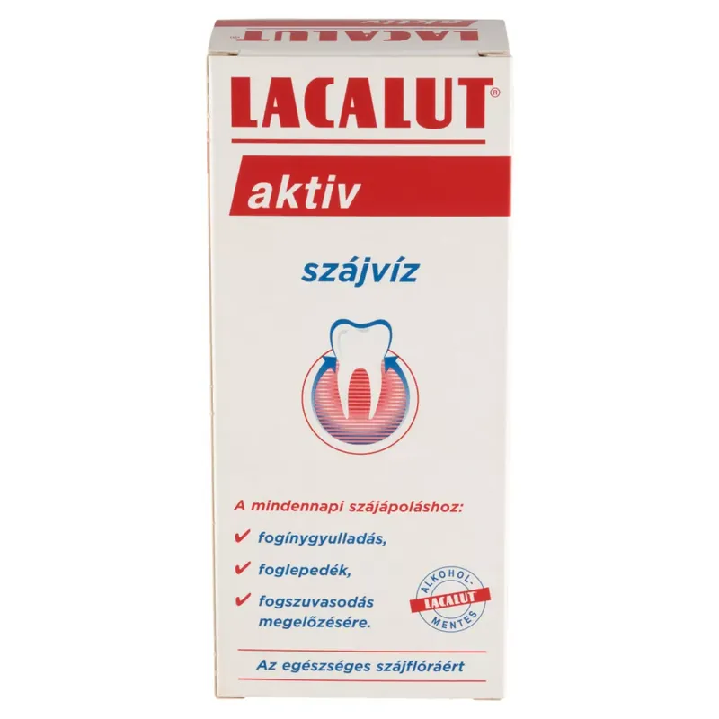 Azonnali szállítás Lacalut Aktív szájvíz 300 ml