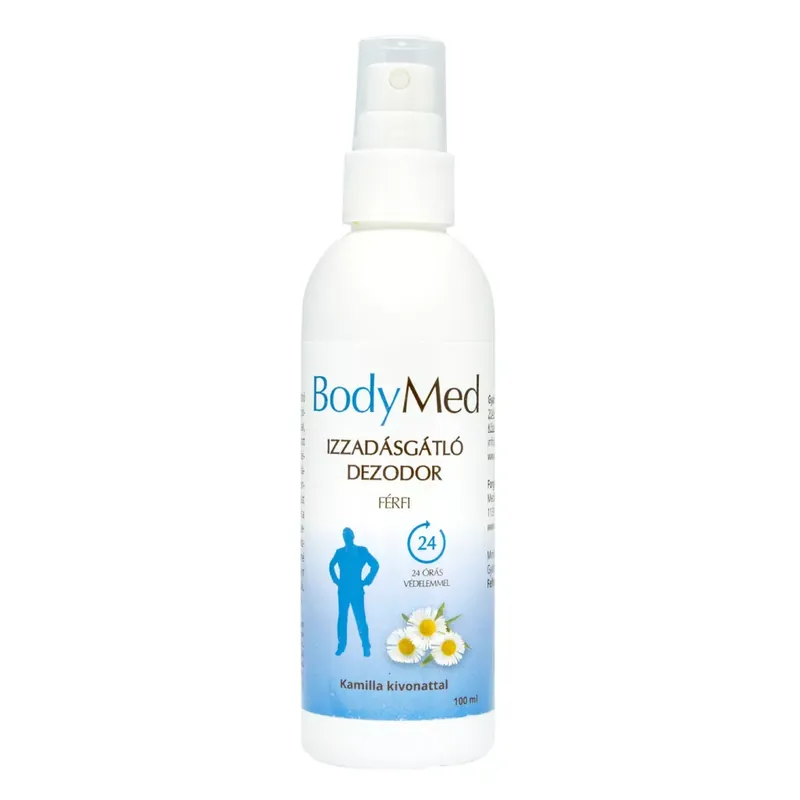 Árcsökkenés Bodymed férfi izzadásgátló spray 100 ml