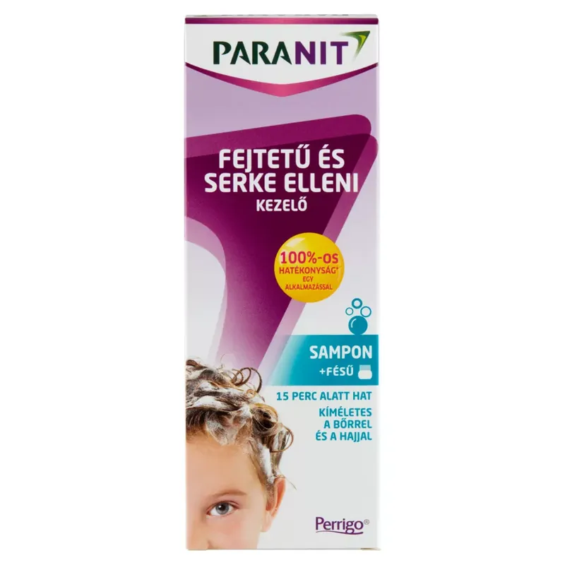 Paranit Tetű- és serkeirtó sampon 200 ml + fésű Legjobb ár