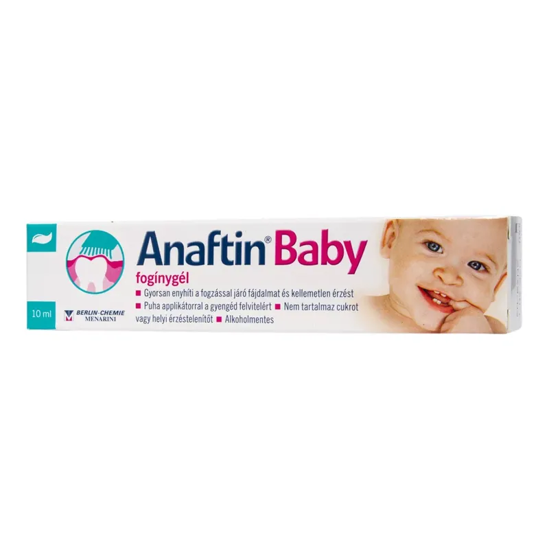 Újdonság Anaftin Baby fogínygél 10 ml