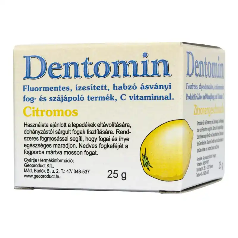 Dentomin-H C-vitaminos fogpor 25 g Alacsony ár