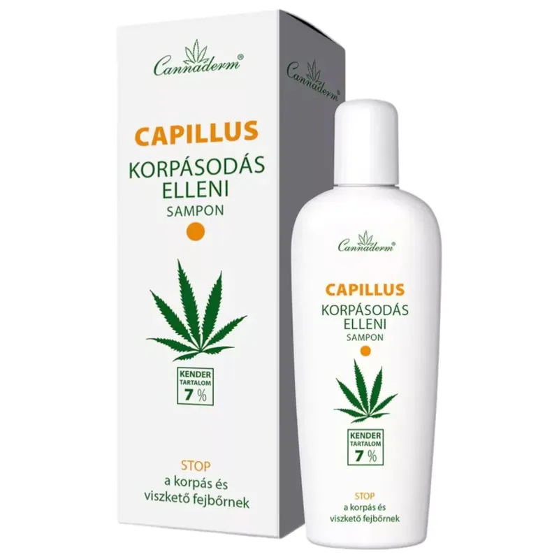 Cannaderm Capillus sampon korpásodás ellen 150 ml Árengedmény