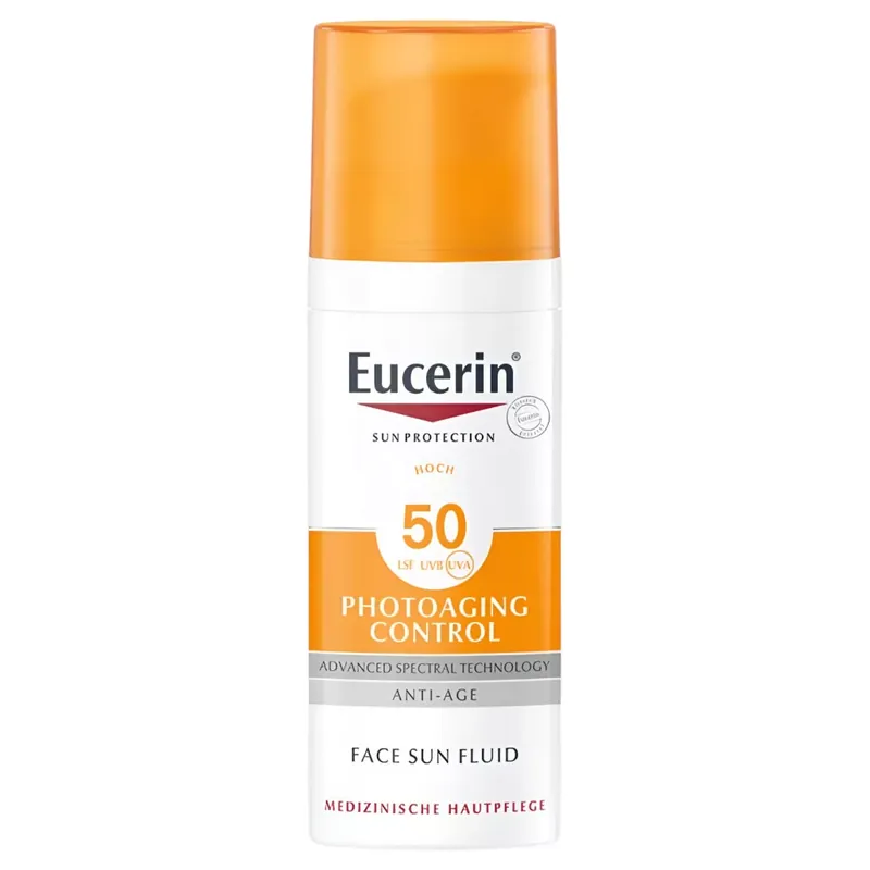 Prémium Eucerin Sun Photoaging Control napozókrém arcra SPF50 50 ml