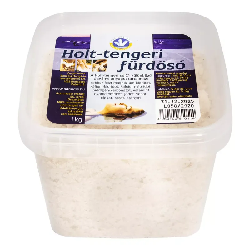 Sanadis Holt-tengeri fürdősó 1000 g Kedvezmény