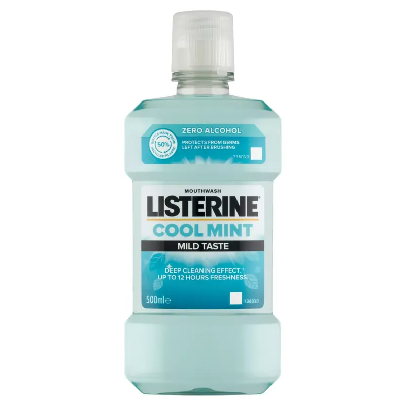 Listerine Cool Mint szájvíz - enyhe íz 500 ml Árengedmény