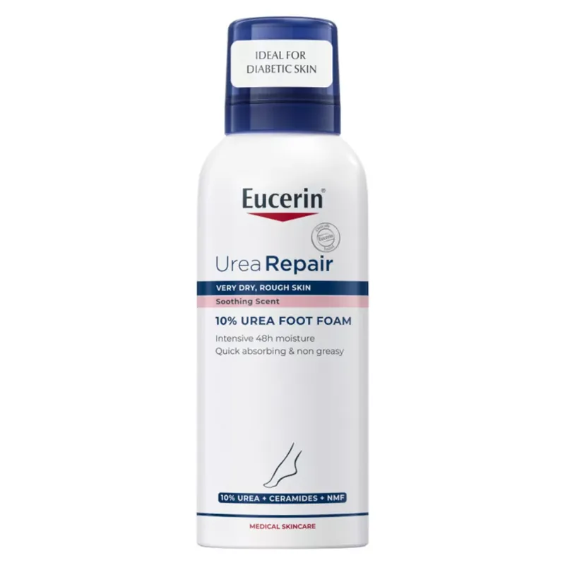 Eucerin UreaRepair 10% Urea lábápoló hab 150 ml Outlet
