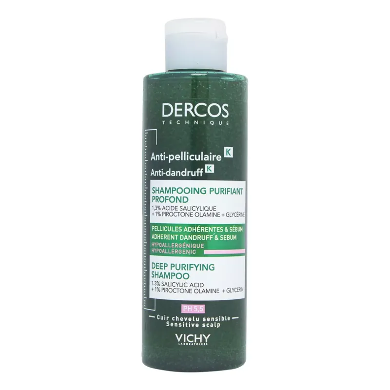 Vedd meg most Vichy Dercos K korpásodás elleni sampon hámlasztó hatással 250 ml