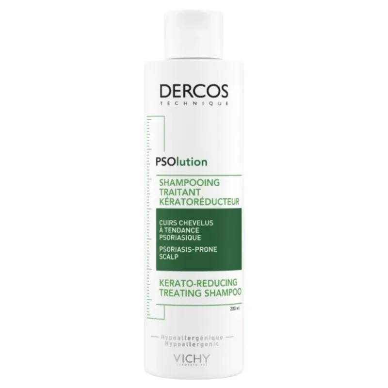Vichy Dercos Psolution pikkelysömör elleni sampon 200 ml Gyors kiszállítás