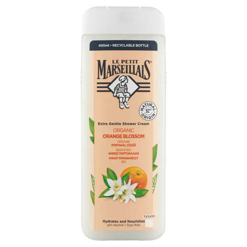 Gyors kiszállítás Le Petit Marseillais narancsvirág tusfürdő 400 ml