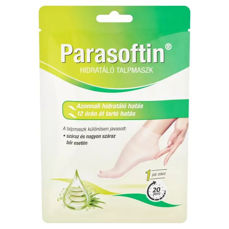 Újdonság Parasoftin hidratáló talpmaszk 1 pár
