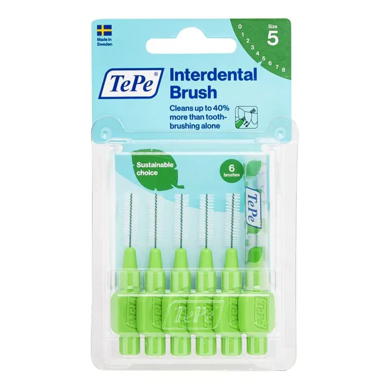TePe Original fogköztisztító kefe bioműanyagból 0,8 mm 6 db Vedd meg online