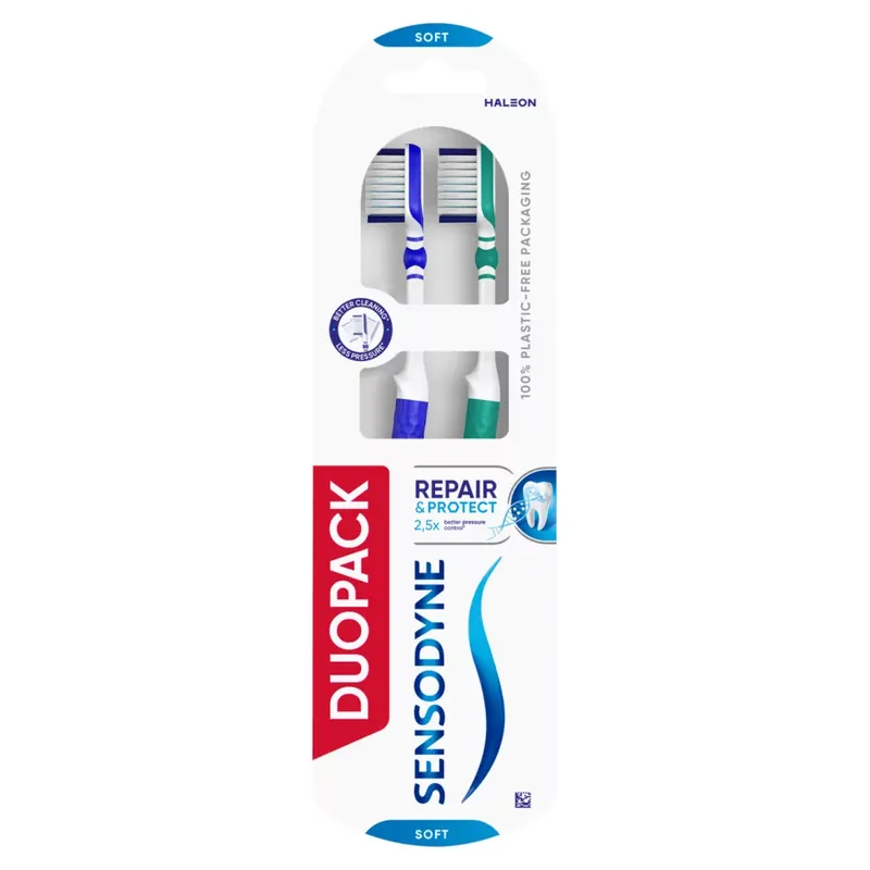 Azonnali szállítás Sensodyne Repair Protect soft fogkefe 2 db