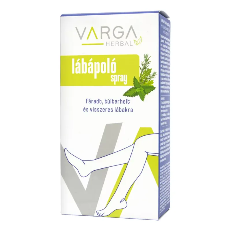 Varga Lábápoló élénkítő spray fáradt lábakra 50 ml Expressz szállítás