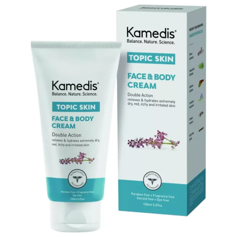 Akciós ár Kamedis Topic Skin krém arcra és testre 150 ml