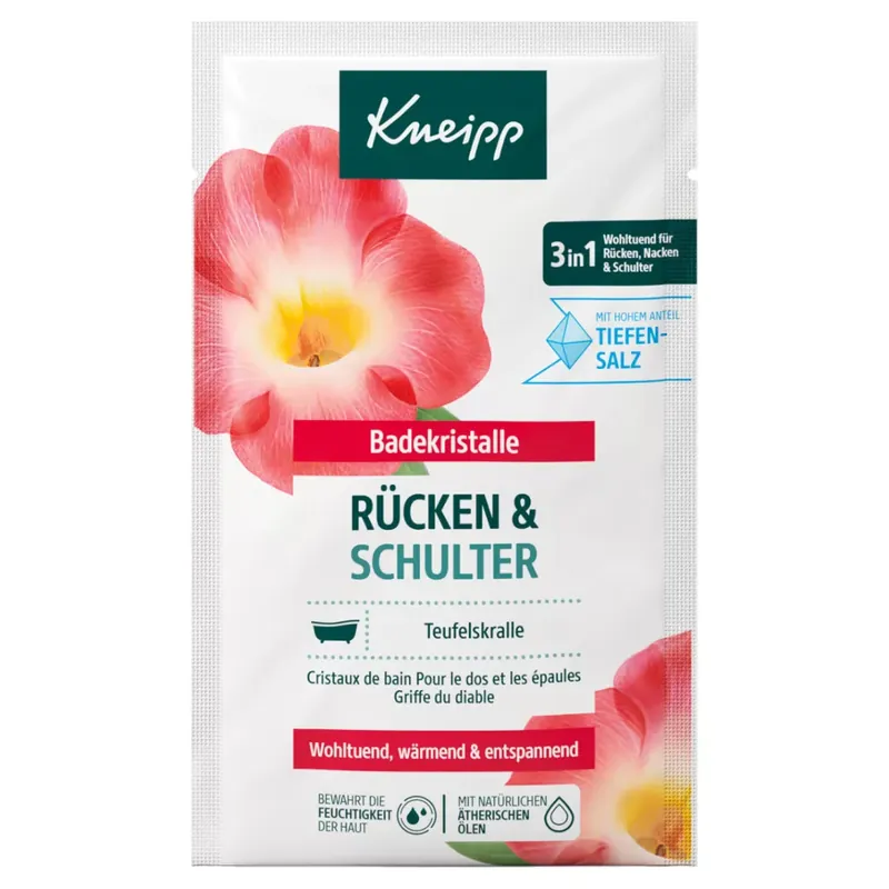 Végkiárusítás Kneipp Hát- és deréklazító fürdősó 60 g