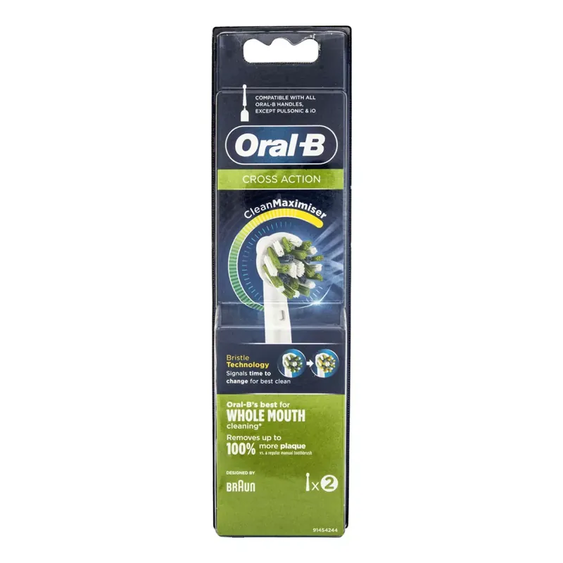Oral-B pótfej elektromos fogkeféhez 2 db Akció