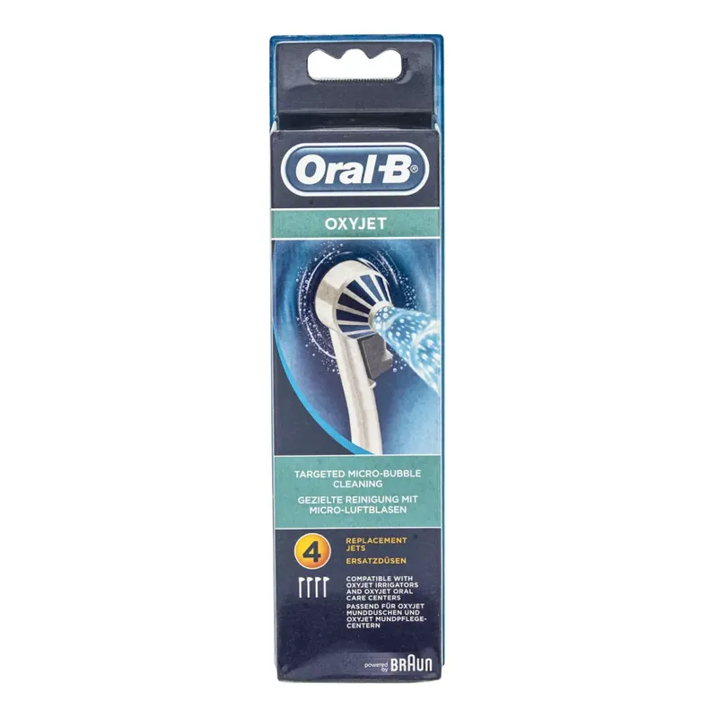 Biztonságos fizetés Oral-B Oxyjet pótfej szájzuhanyhoz 4 db