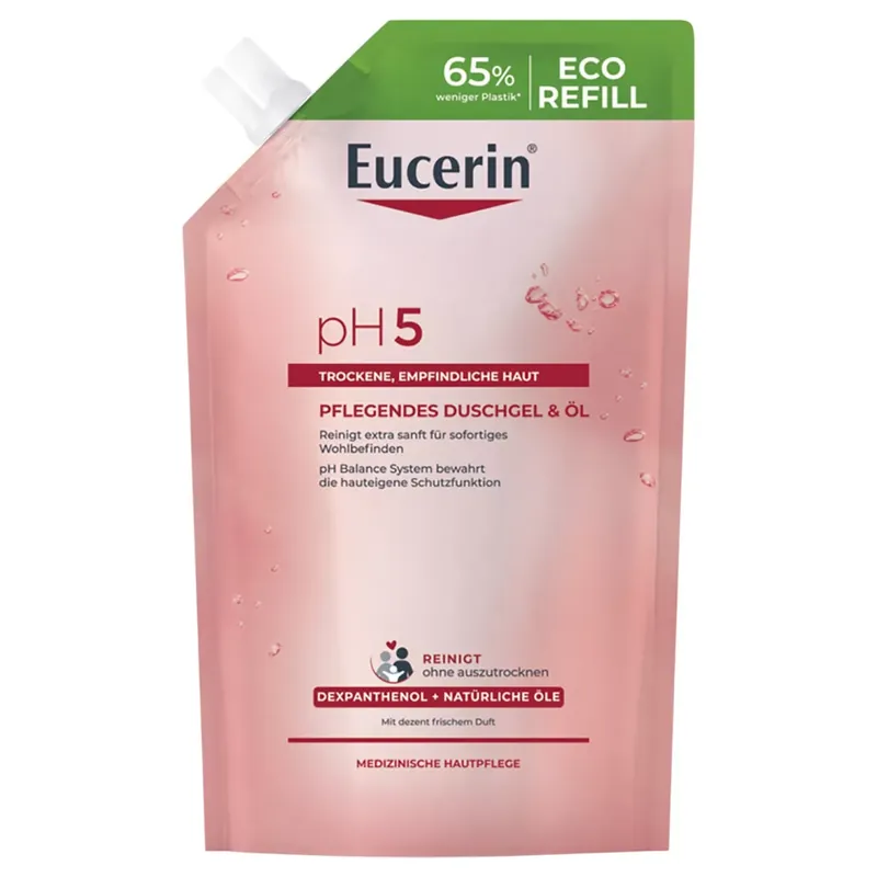 Eucerin pH5 olajtusfürdő gél öko-utántöltő 400 ml Outlet