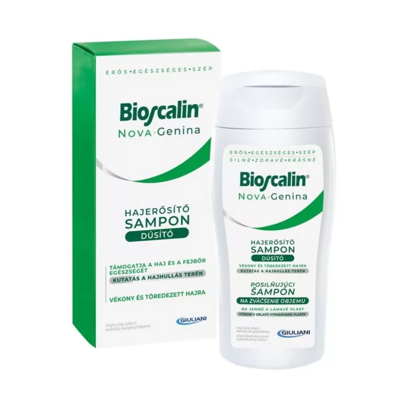 Bioscalin Nova Genina hajerősítő sampon 200 ml Azonnali szállítás