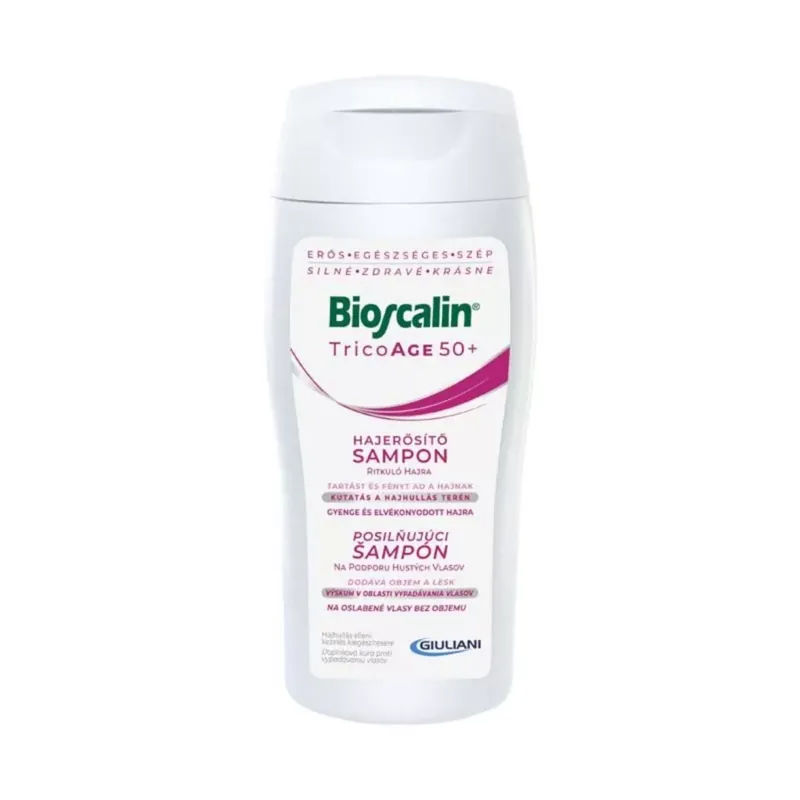Bioscalin TricoAge 50+ revitalizáló sampon 200 ml Csak ma