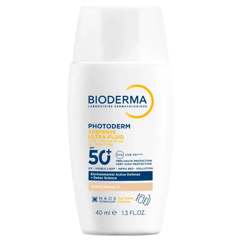 Bioderma Photoderm XDefense SPF50+ színezett ultra-fluid 01 light árnyalat 40 ml Biztonságos vásárlás
