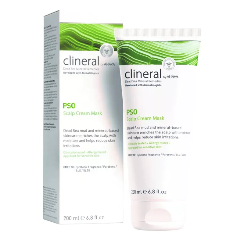 Clineral PSO fejbőrápoló maszk 200 ml Kedvezményes ár