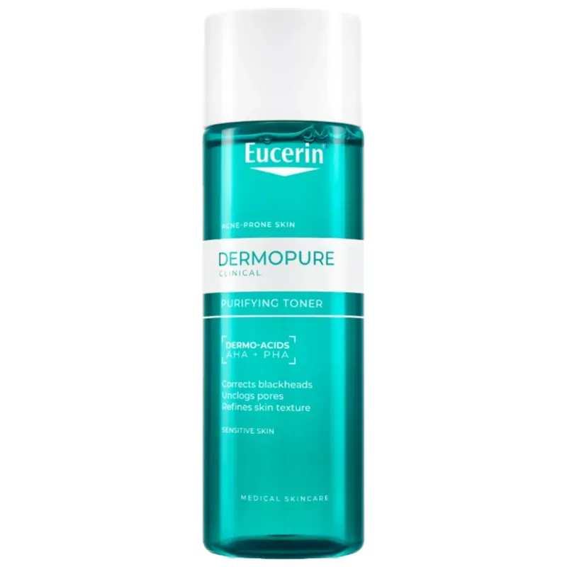 Végkiárusítás Eucerin DermoPure Clinical Purifying Toner tisztító tonik 200 ml