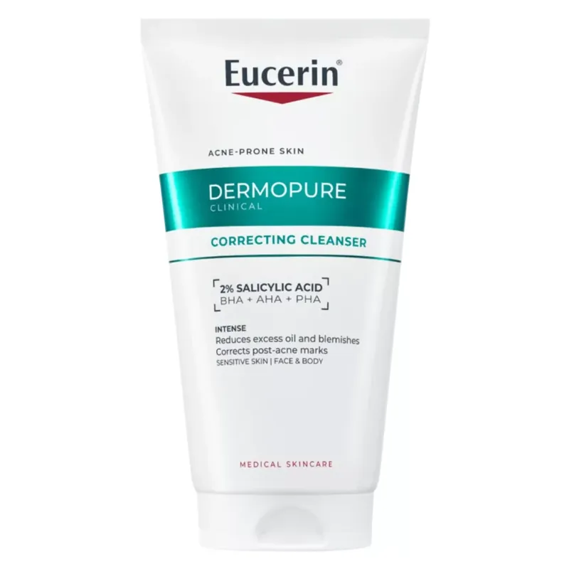 Eucerin DermoPure Clinical Correcting Cleanser mélytisztító gél 150 ml Ne maradj le
