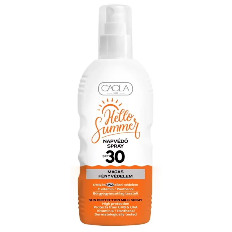 Caola Hello Summer napozó spray SPF 30 200 ml Expressz szállítás
