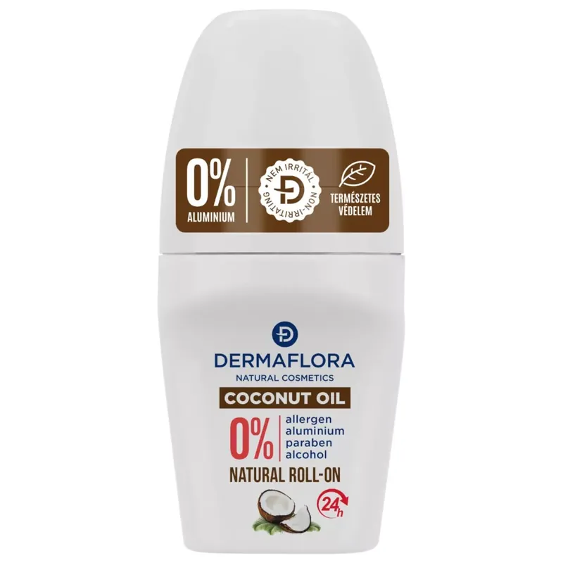 Korlátozott ajánlat Dermaflora 0% Kókuszolaj Deo Roll-on 50 ml