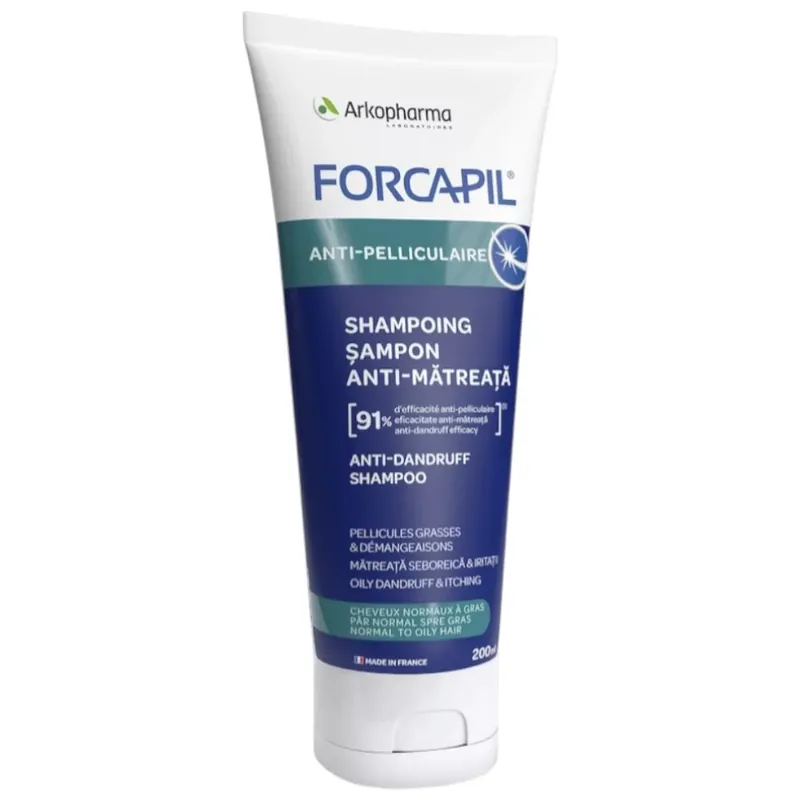 Azonnal elérhető Forcapil korpásodás elleni sampon 200 ml