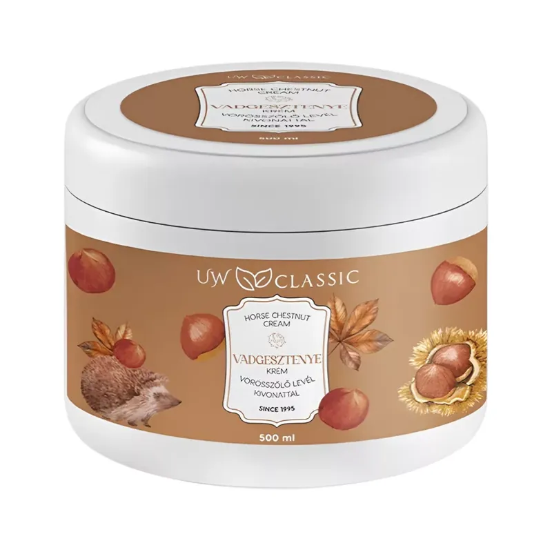 UW Classic Vadgesztenye krém vörösszőlőlevél kivonattal 500 ml Újdonság