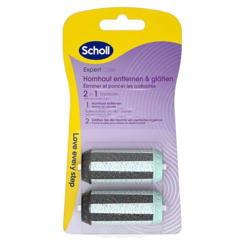 Scholl Expert Care 2in1 forgófej 2 db Rendeld meg most