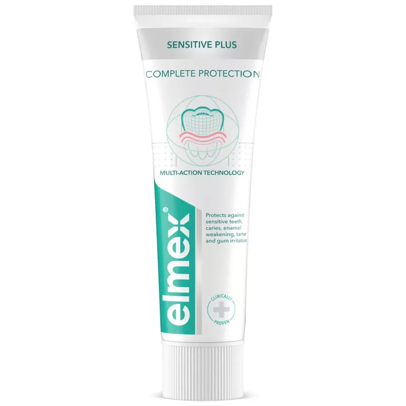 Elmex Sensitive Plus Comlete protection fogkrém 75 ml Kedvezményes ár