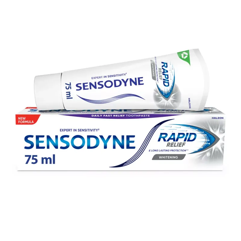 Sensodyne Rapid Relief White fogkrém 75 ml Vedd meg most