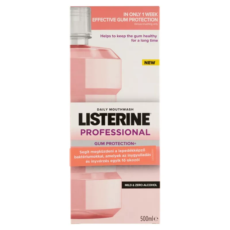 Listerine Pro Gum Protect szájvíz 500 ml Exkluzív ajánlat
