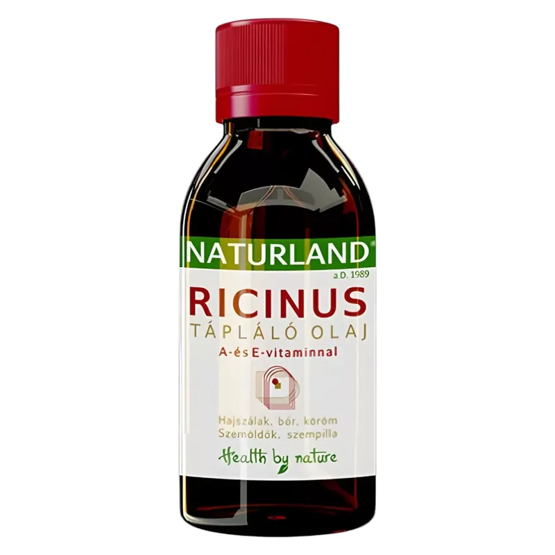 Gyors szállítás Naturland Ricinus olaj A- és E-vitaminnal 120 g