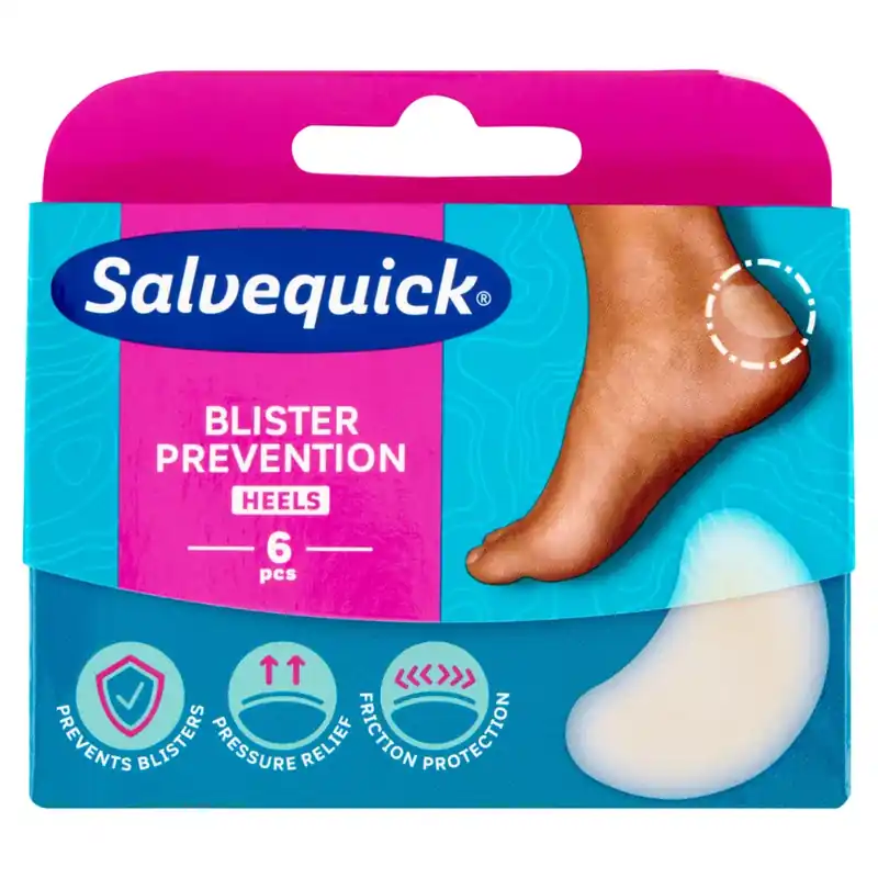 Salvequick hólyagmegelőző tapasz sarokra 40 x 61 mm 6 db Legnépszerűbb