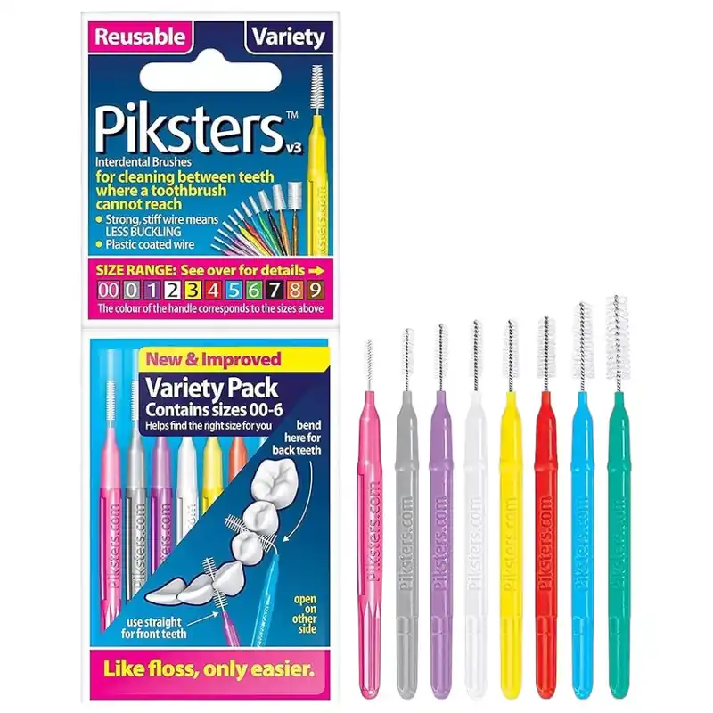 Olcsóbb Piksters Variety Pack fogköztisztító kefe 9 db