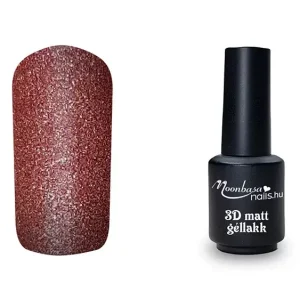 3D matte gel polish 5 ml 704 Salmon Azonnal elérhető